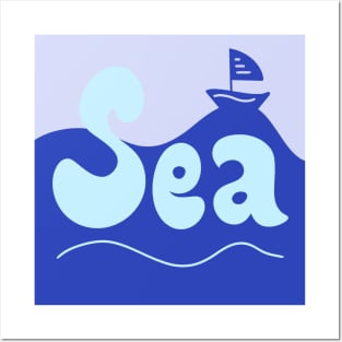 Sea lover Posters and Art